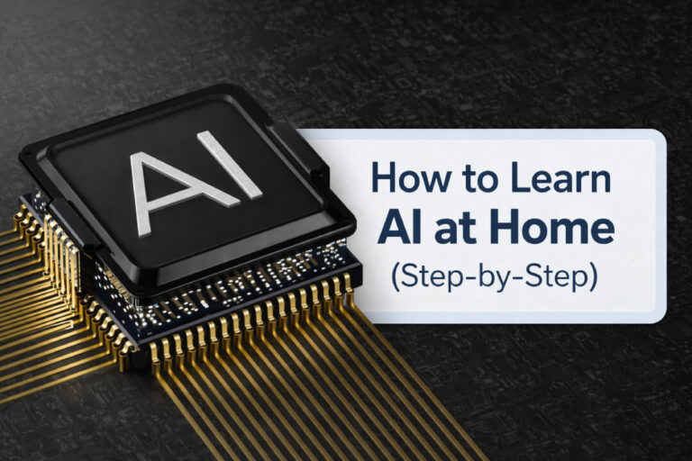 How to Learn AI at Home image